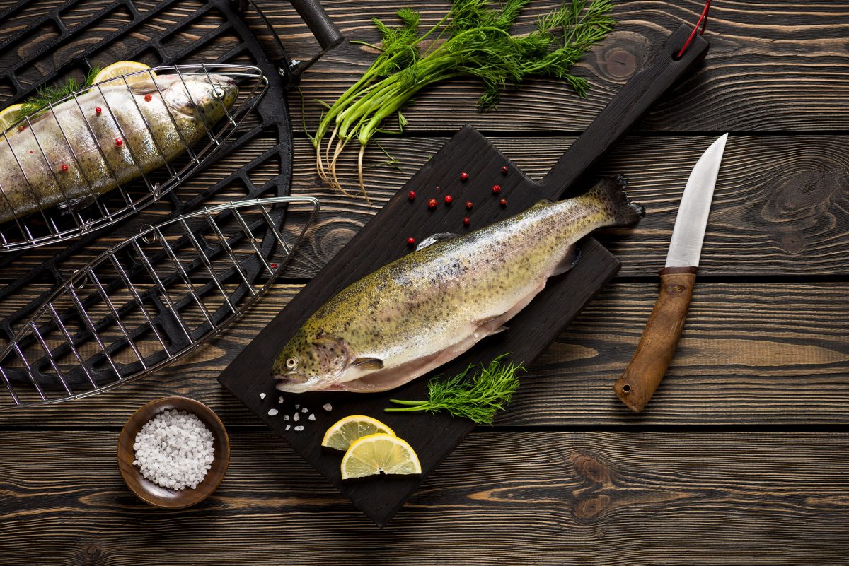 Preparing and cooking fish